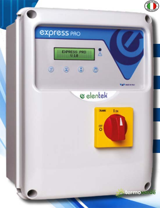 Elentek Express Pump Control Panel