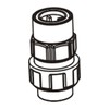Injecta TP25 discharge valve Ø76-89 PVC FPM - RTAP25VM89PF