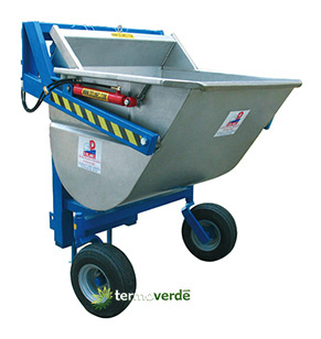 Dolmec CUS500A Carica uva portato tipo Sicilia 500 kg AISI