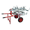 Dolmec SDCV Double wheeled vertical wire unwinder