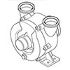 Liverani Nautic FM 80 - Bomba marina inox AISI 316 - 12V