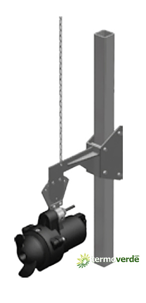 Dreno DRX Mixer Chain for installation with guide rail