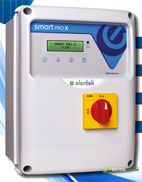 Elentek Smart PRO X 1-Tri/7.5 - Panel de control de 1 bomba