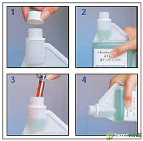 Injecta T.pH 4 Solution tampon 250 ml