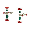 Irritec KMR valves kit for EM 2'' - 3'' quartzite filter