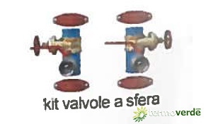 Irritec Ball valves kit for quartzite filter ER dn 80 - 200 kg