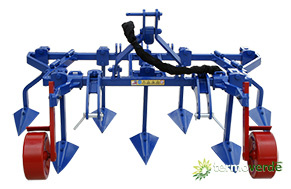 Dolmec AVP7 Charrue vigneronne lourde - 7 socs