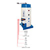 Coterm GTF 3500 SOL-OVO chauffe-eau thermoélectrique à gaz