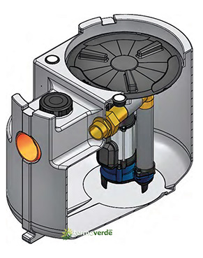 Speroni Drainbox 100-SVS 600 station de relevage eaux