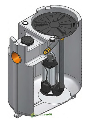 Speroni Drainbox 200-STS 1100 Lifting station