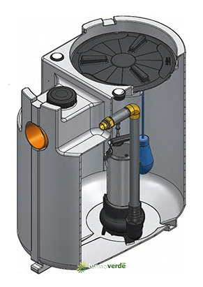 Speroni Drainbox 200-SVST 1501 estación elevadora de agua