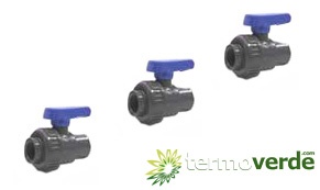 Irritec 301 - 1" F/F - PVC Ball valve
