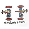 Irritec Ball valves kit for sand filter ER 2" - 120 kg