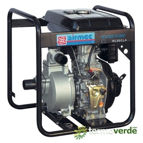 Airmec HL 50 CLA Motorpumpe mit Rahmen