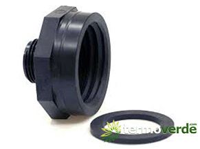 Irritec FSP - 1"¼ PP - Female adaptor with o-ring for tank