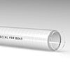 Reinforced black water hose - Cordsteel WC Nautical Ø18