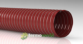 Tubo aria calda Thermocord Silicone 300° C 1S Ø19